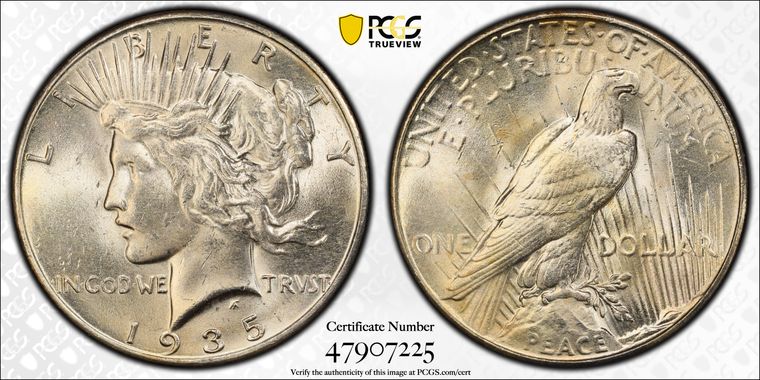 Cert 47907225 - Coin Image