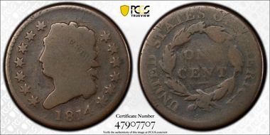 1814 1C S-295, Plain 4 AG3BN