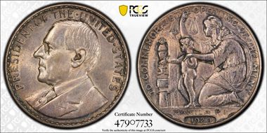 1920 SC$1 HK-449, Wilson Dollar AU58