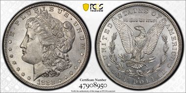 1882-S $1 MS64
