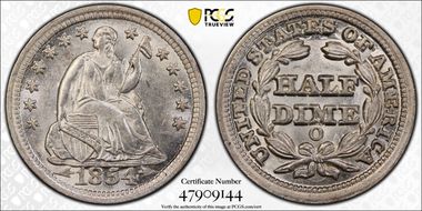 1854-O H10C MS63