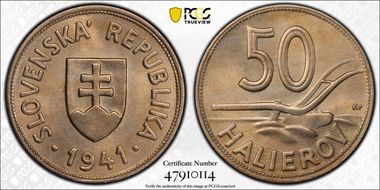 1941 50 H KM-5 MS63