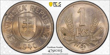 1940 Koruna MS63