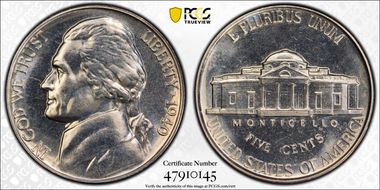 1940 5C Reverse of 1940 PR66