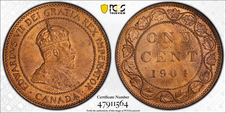 Cert 47911564 - Coin Image