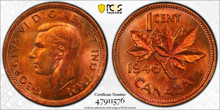 Cert 47911576 - Coin Image