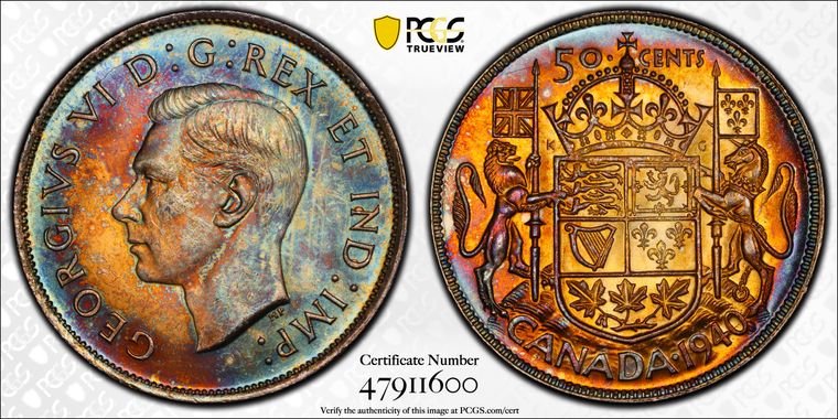 Cert 47911600 - Coin Image