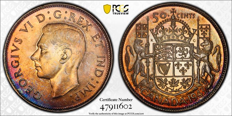 Cert 47911602 - Coin Image