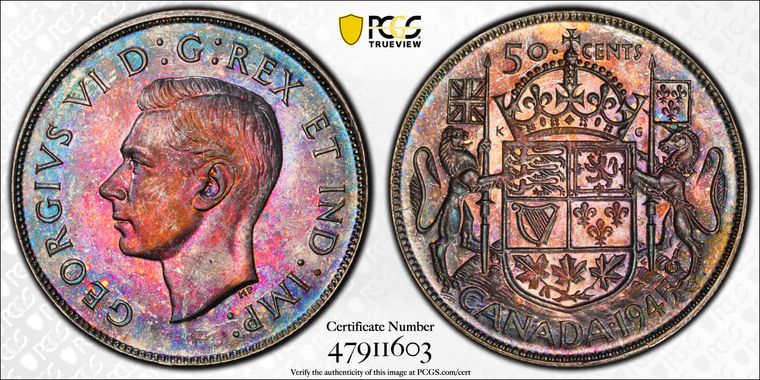 Cert 47911603 - Coin Image