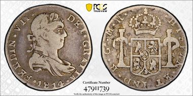 1814-Ga MR 1/2 R GaM.4.1a G.A VF20