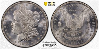 1891-O $1 MS65