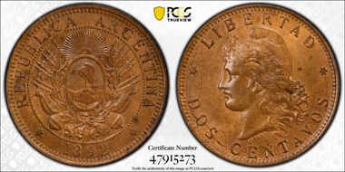 1892 2C MS64BN