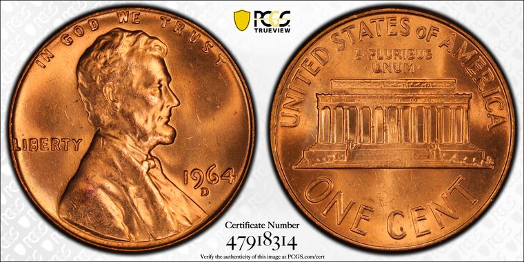 Cert 47918314 - Coin Image