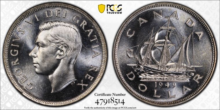 Cert 47918514 - Coin Image