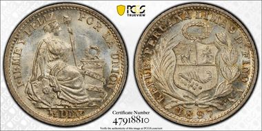 1897-VN 1/2 Din MS65