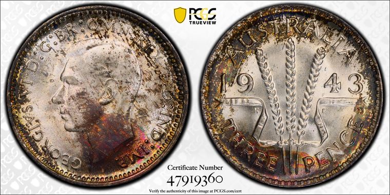 Cert 47919360 - Coin Image