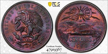 1960-Mo 20C KM-440 MS65BN