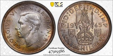 1945 Shil S-4083 Scottish Rev MS65