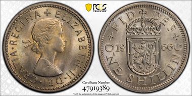 1966 Shil S-4148 Scottish Rev MS66