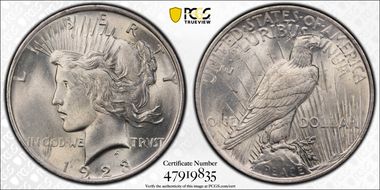 1923 $1 MS65