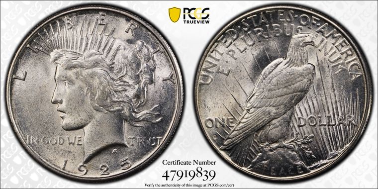 Cert 47919839 - Coin Image