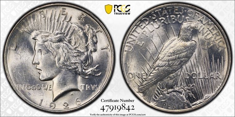 Cert 47919842 - Coin Image