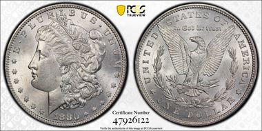 1880 $1 MS62