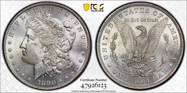 1880-O $1 MS62