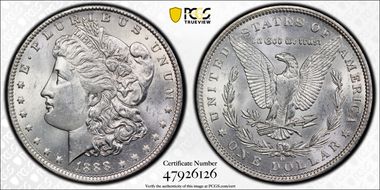 1888-O $1 MS63