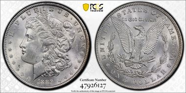 1889 $1 MS64