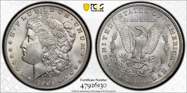 1901-O $1 MS65