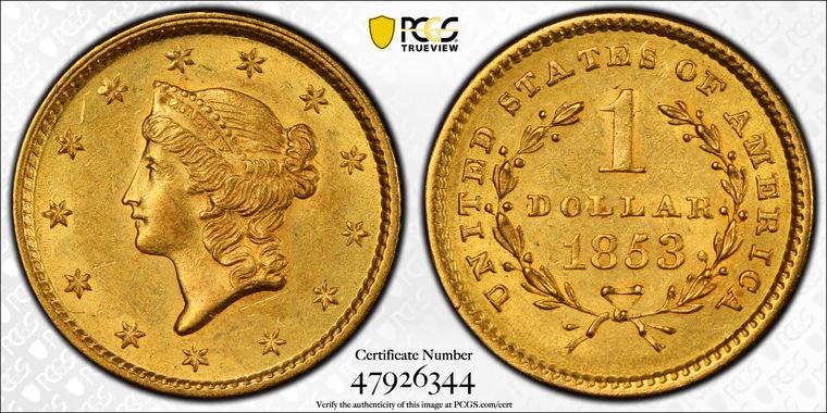 Cert 47926344 - Coin Image