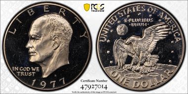 1977-S $1 PR65CAM