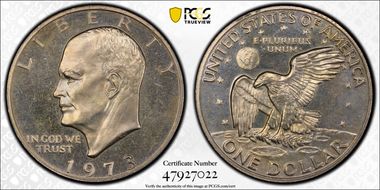 1973-S $1 Clad PR65