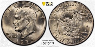 1973-D $1 MS64