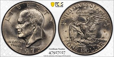 1973-D $1 MS64