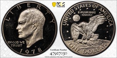 1978-S $1 PR65DCAM
