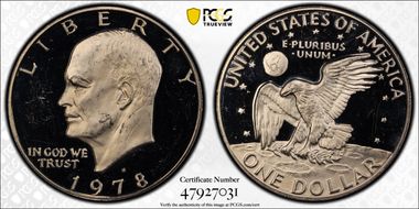 1978-S $1 PR66DCAM