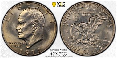 1978 $1 MS64