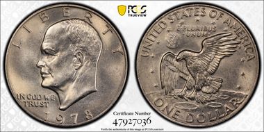 1978 $1 MS64