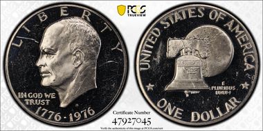 1976-S $1 Clad Type 2 PR64CAM