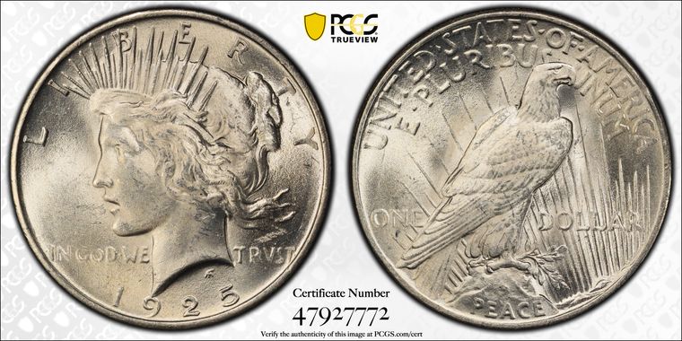 Cert 47927772 - Coin Image