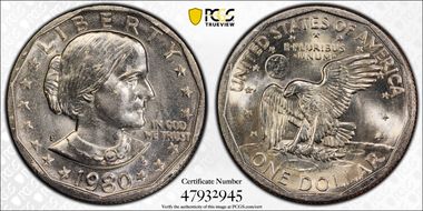 1980-S SBA$1 MS64