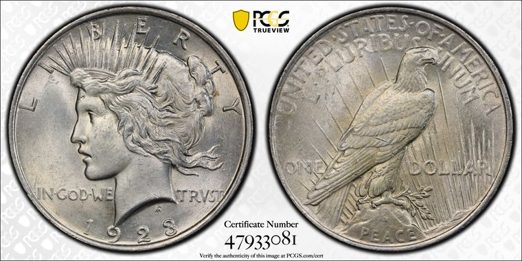 Cert 47933081 - Coin Image