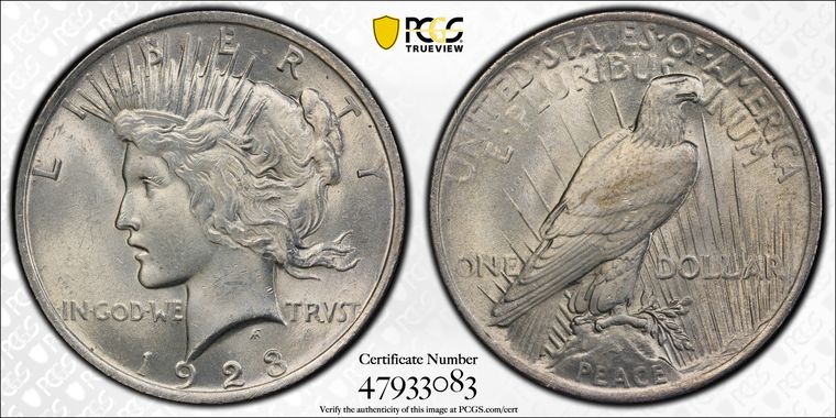 Cert 47933083 - Coin Image