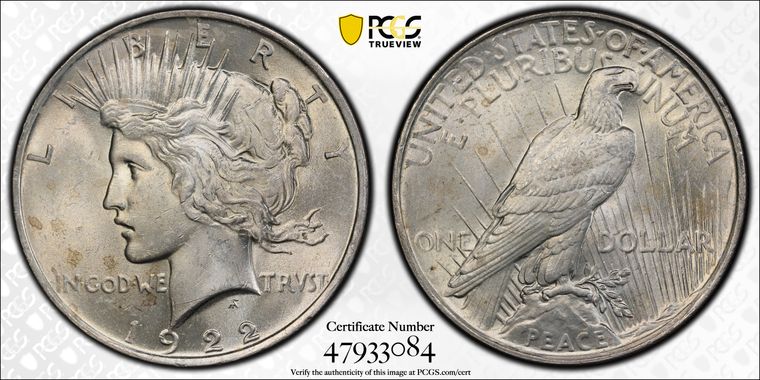 Cert 47933084 - Coin Image