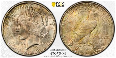 1922-D $1 MS64