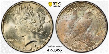 1923 $1 MS64