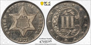 1871 3C J-1048 PR64CAM