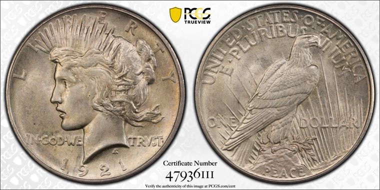 Cert 47936111 - Coin Image